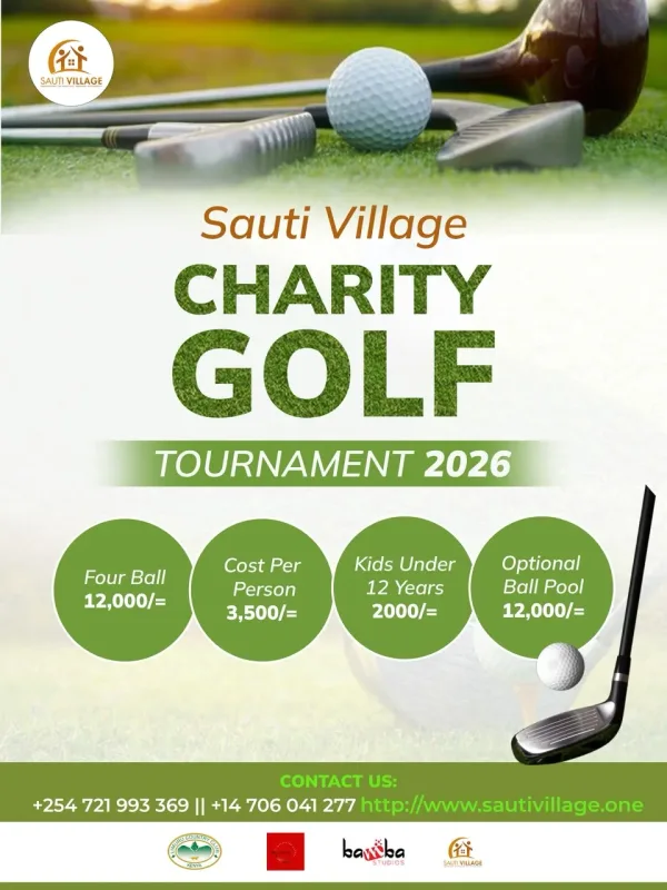 SAUTI VILLAGE CHARITY GOLF TOURNAMENT