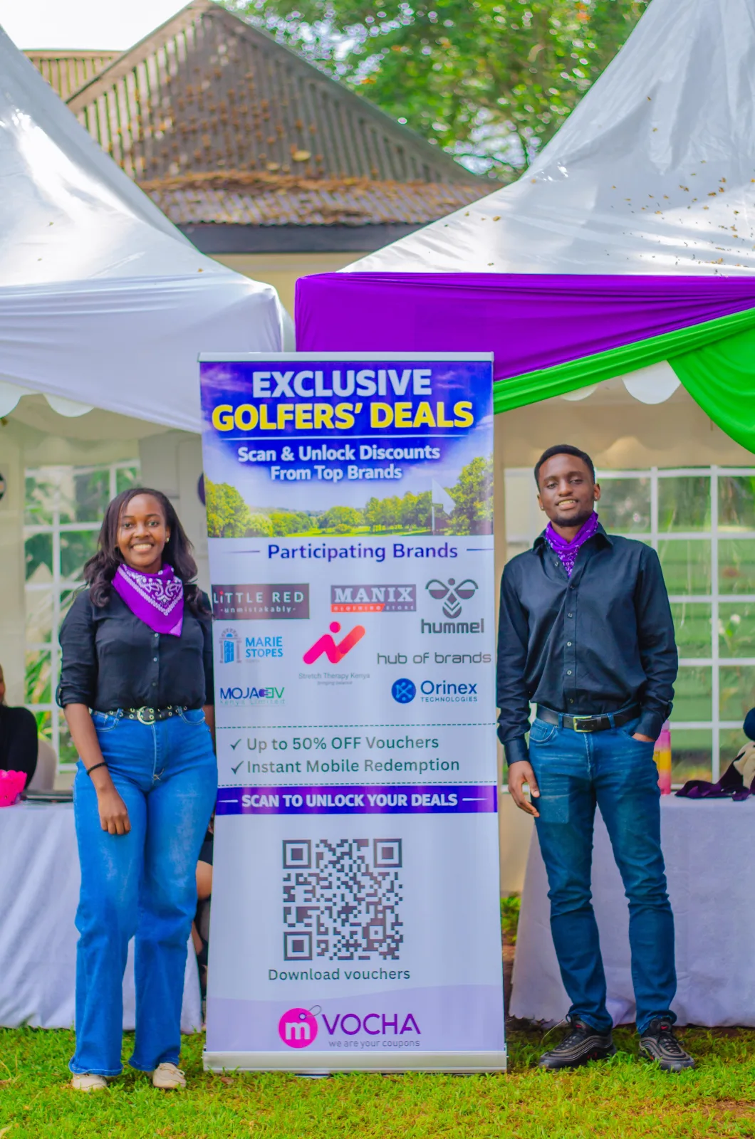 Activation at Lady Captain's prize at Migaa Golf Club