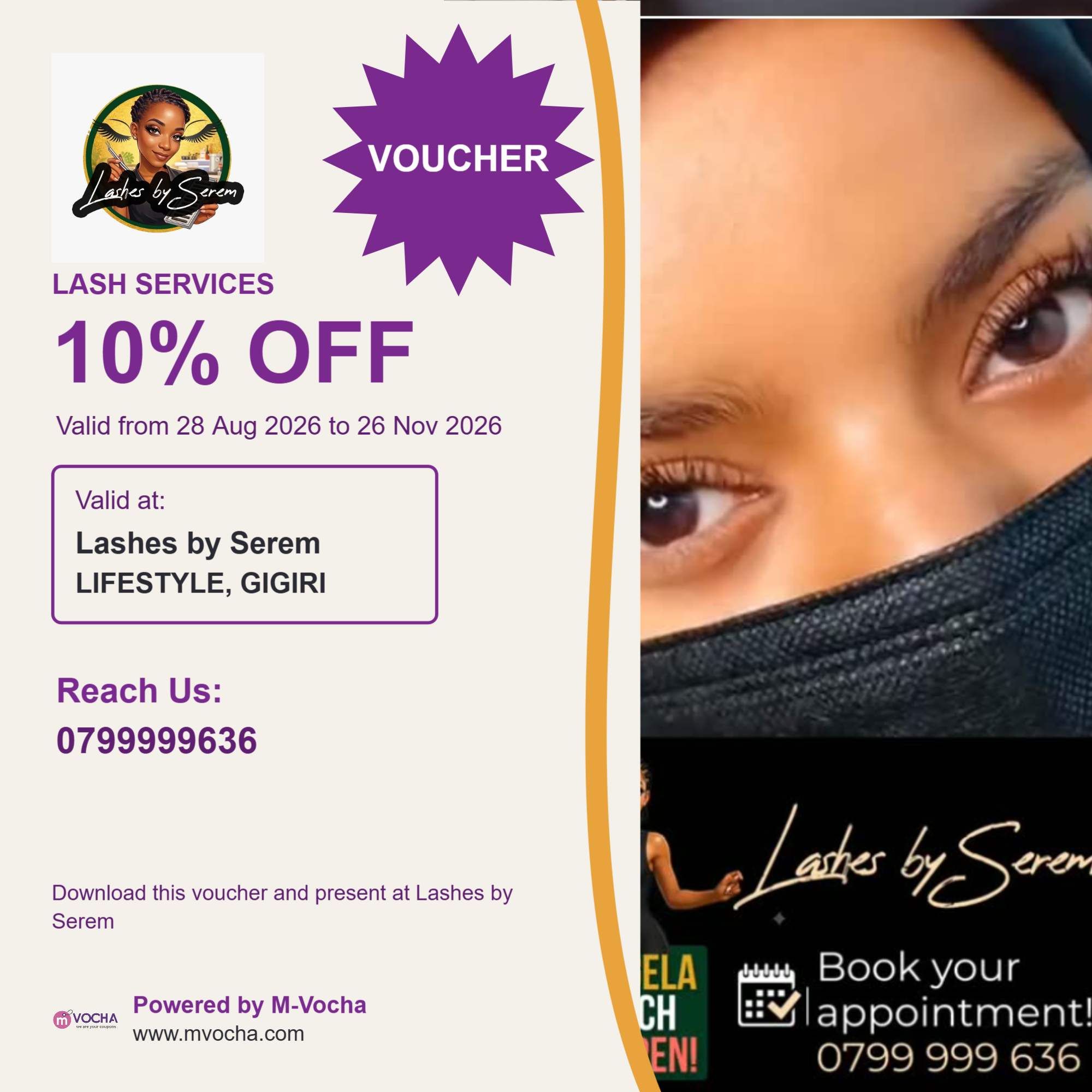 Lashes by Serem