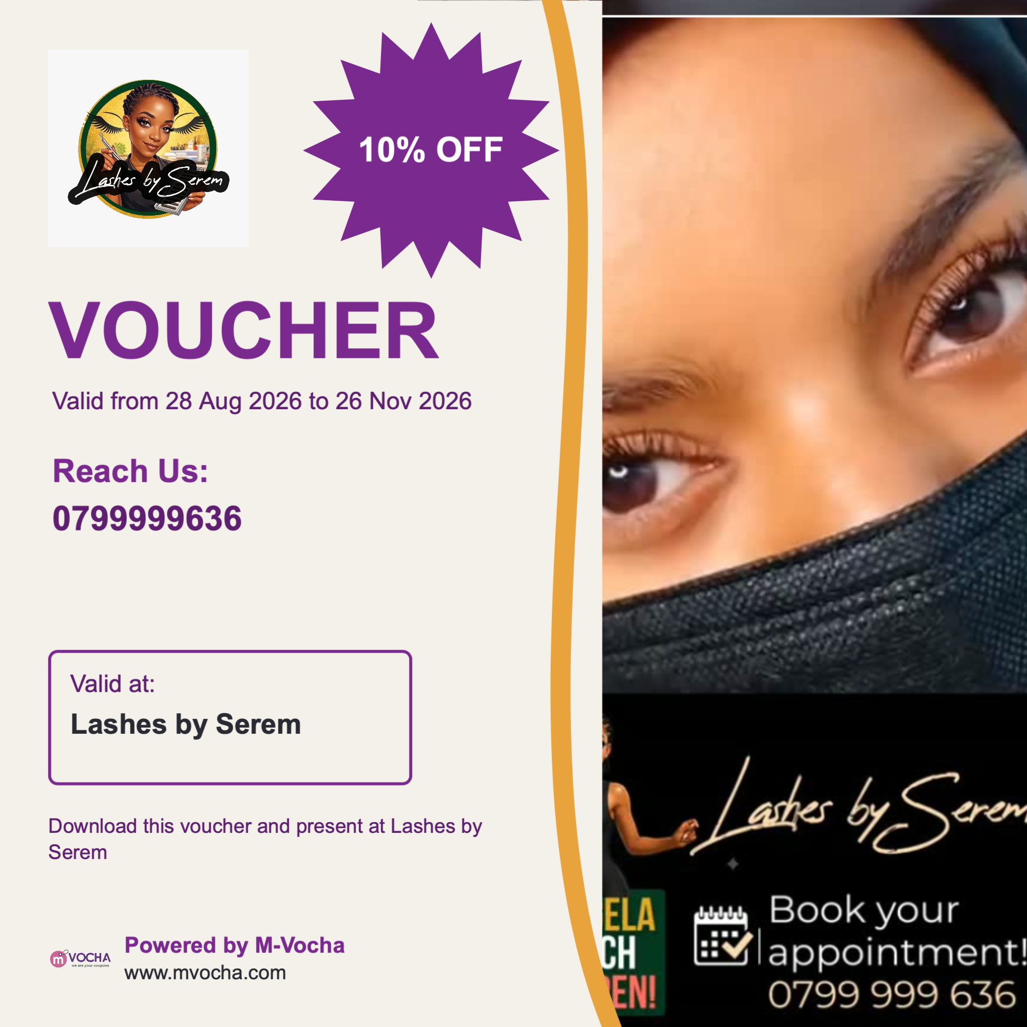 Lashes by Serem