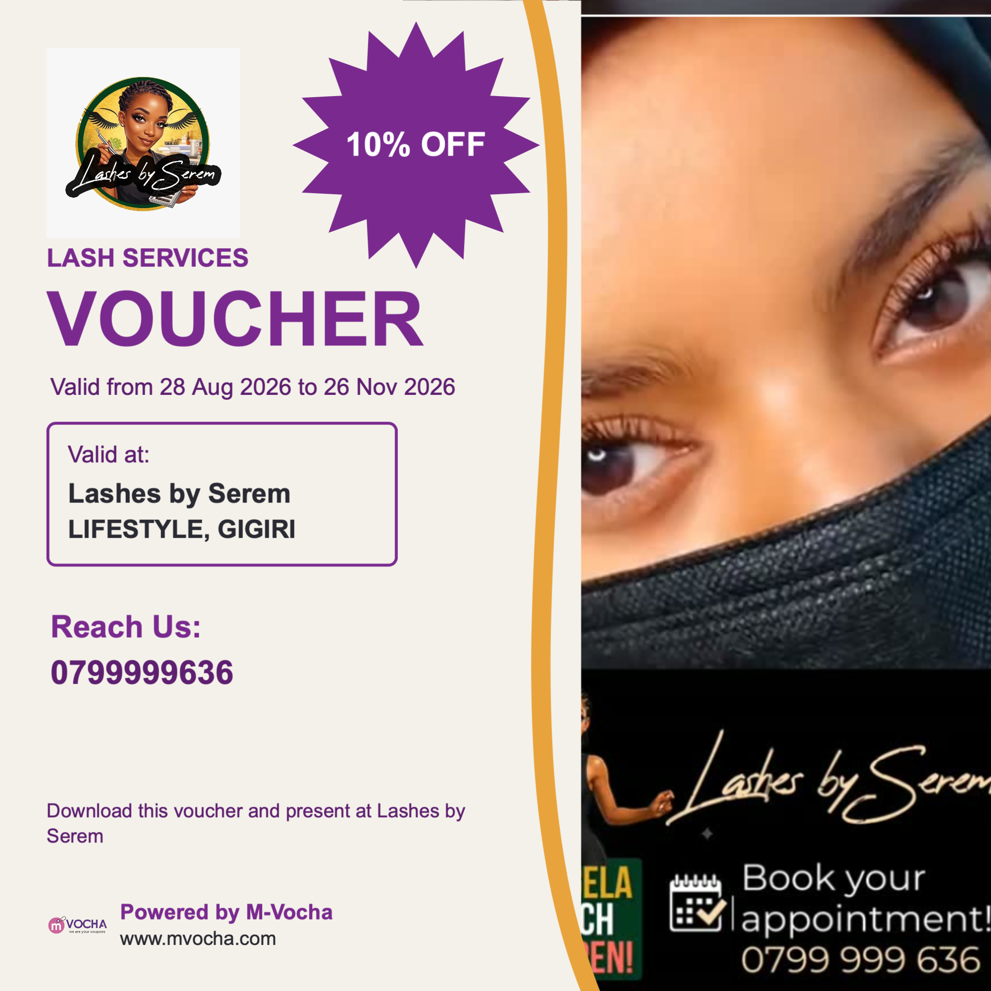 Lashes by Serem