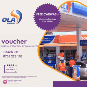 OLA Energy Free Car Wash