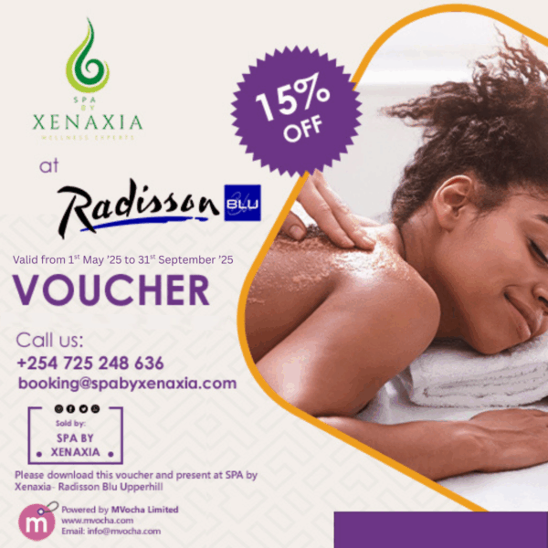 SPA by Xenaxia at Radisson Blu-Upperhill